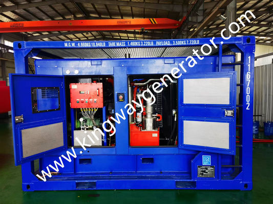 ATEX зона 2 375CFM Sullair взрывостойкий дизельный воздушный компрессор Kingway DNV рама