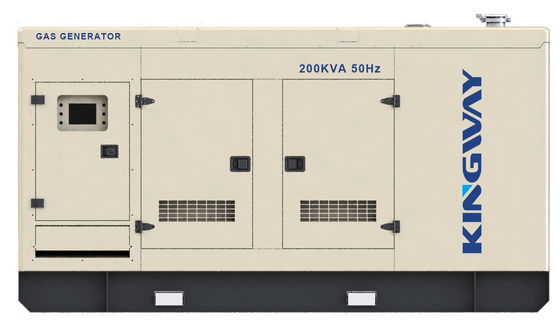 Вода генератора природного газа Cummins пользы шахты охладила 250KVA 200KW