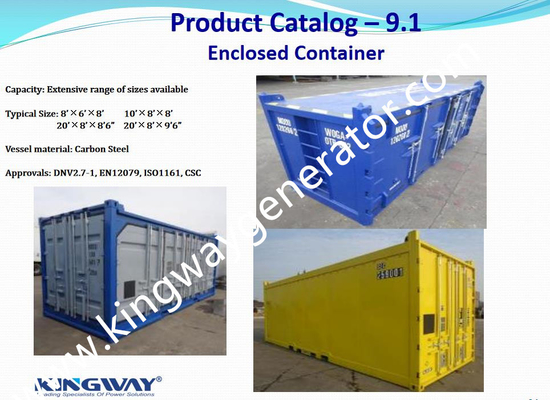 Двойник CSC аттестовал контейнеры DNV 2.7-1 оффшорные 10ft 20ft