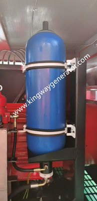 ATEX зона 2 375CFM Sullair взрывостойкий дизельный воздушный компрессор Kingway DNV рама