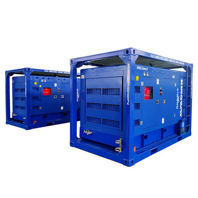 Береговая оффшорная рамка 120kw 150kva скида зоны 2Generator DNVGL 2.7-1 зоны 1 платформы