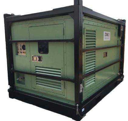 Для нефтяных и газовых месторождений DNV2.7-1 оффшорная Атекс зона 2 взрывозащищенная непосредственно изготовитель Риг безопасный дизельный генератор изготовлен в Китае