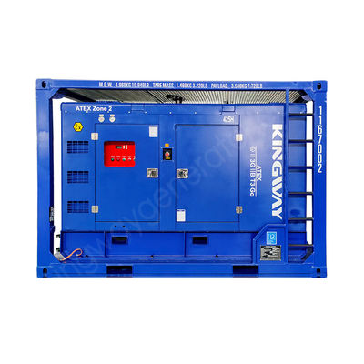 Опасные зоны 2 ATEX 250KVA Установка дизельного генератора для защиты от взрывов сертифицирована ATEX