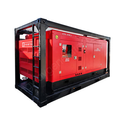 ATEX Zone 2  3 Phase Offshore Platform Field  Diesel 60 kw 100kw  explosion proof Diesel driven Air compressor