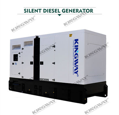 Тихий навес 350kva 280kw 400v 50hz 3-фазный 4-проводной дизельный генератор