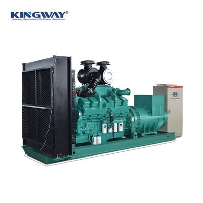 power plants gas generator water cooled open silent type 1250kva 1650kva 2250kva industry natural gas generator