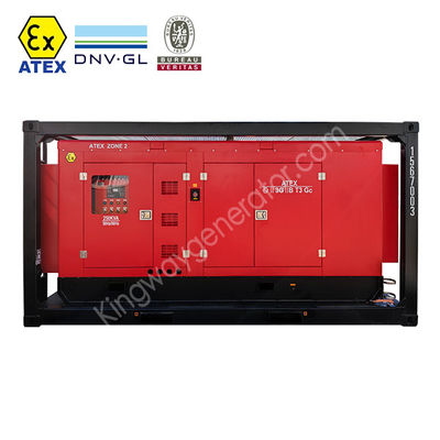 Atex Zone 1 Zone 2 Explosion- Proof 1250KVA Rig Safe Diesel Generator  with DNV2.7-1 lifting frame with for oil & gas fields