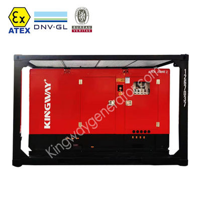 Atex Zone 1 Zone 2 Explosion- Proof 1250KVA Rig Safe Diesel Generator  with DNV2.7-1 lifting frame with for oil & gas fields