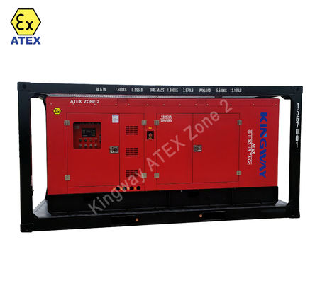 Atex Zone 1 Zone 2 Explosion- Proof 1250KVA Rig Safe Diesel Generator  with DNV2.7-1 lifting frame with for oil & gas fields