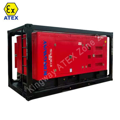 Atex Zone 1 Zone 2 Explosion- Proof 1250KVA Rig Safe Diesel Generator  with DNV2.7-1 lifting frame with for oil & gas fields