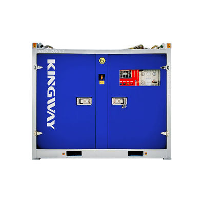ATEX qualified explosion proof engine generator water pump set and air-comperssor set with DNV2.7-1 Lifting Frame Skid ROHS BV