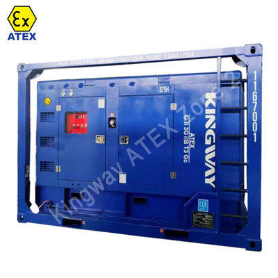 3-фазная DNVGL 2.7-1 сдвижная рама ATEX сертификация 260 CFM 425CFM наземная морская платформа взрывостойкий воздушный компрессор