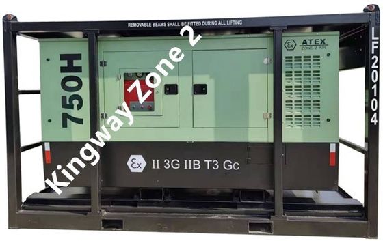 3-фазная DNVGL 2.7-1 сдвижная рама ATEX сертификация 260 CFM 425CFM наземная морская платформа взрывостойкий воздушный компрессор