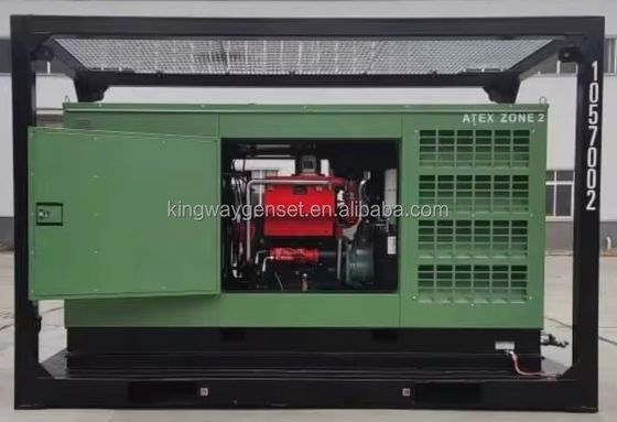 3-фазная DNVGL 2.7-1 сдвижная рама ATEX сертификация 260 CFM 425CFM наземная морская платформа взрывостойкий воздушный компрессор