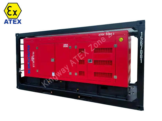 Rigsafe Explosion Proof Atex Zone I Zone II Дизельный генератор для оффшорной горнодобывающей промышленности с подъемной рамкой DVN