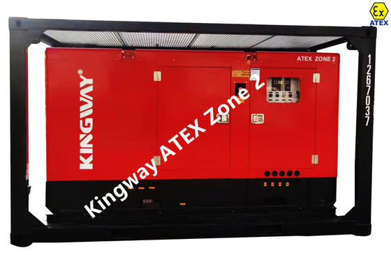 Rigsafe Explosion Proof Atex Zone I Zone II Дизельный генератор для оффшорной горнодобывающей промышленности с подъемной рамкой DVN