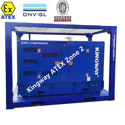 40kva ATEX сертифицированный зоны 2 T3 взрывостойкий дизельный генератор с DNV 2.7-1 подъемной рамой для оффшорной платформы и нефтяного месторождения