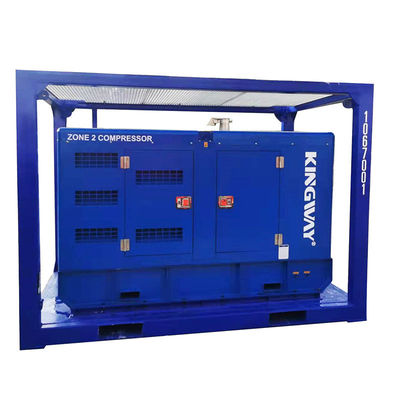 Сертификация ATEX 3фаза 200кВ 250кВ зона2 взрывостойкий дизельный генератор набор DNVGL 2.7-1 сдвигающийся рамы платформы сервисный двигатель