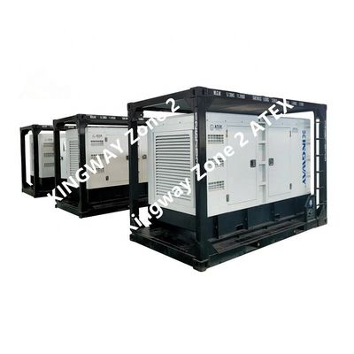 Сертификация ATEX3фаза DNVGL 2.7-1 сдвижная рама 120кВ 150кВ наземная оффшорная платформа зона 2 генератор