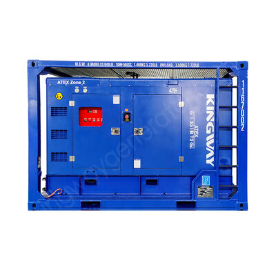 185CFM 6.9Bar Взрывостойкий ATEX Зона 2 Дизельный двигатель Суллярный воздушный компрессор с подъемной рамой DNV2.7-1
