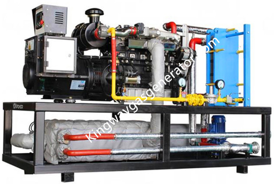 125kva 100KW набор генератора Yuchai генератора газа 3 участков для пользы шахты
