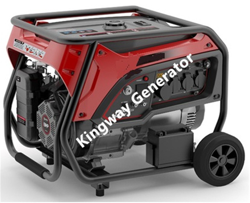 Набор генератора 8KVA оранжевого генератора цвета портативного молчаливый 12Hp