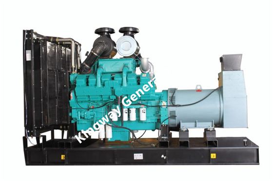 Молчаливый тип охлаженный водой двигатель генератора 1500RPM 1000KVA 800KW Mitsubushi