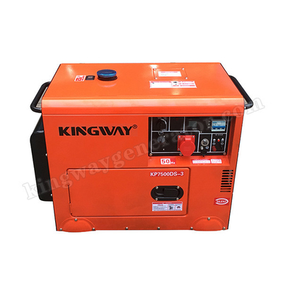 Открытый воздух стиля 5KW охладил пользу портативного генератора аварийную с топливным баком 25L