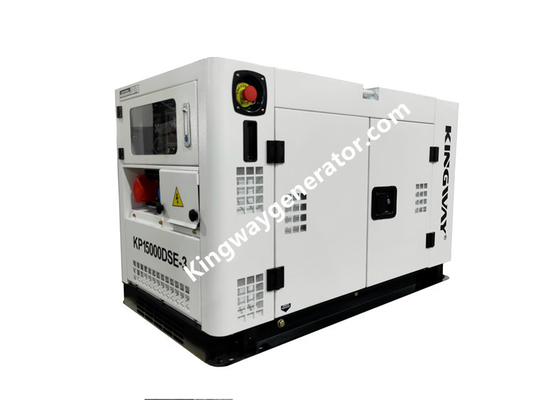 Набор генератора 8KVA оранжевого генератора цвета портативного молчаливый 12Hp