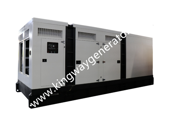 Молчаливый тип охлаженный водой двигатель генератора 1500RPM 1000KVA 800KW Mitsubushi