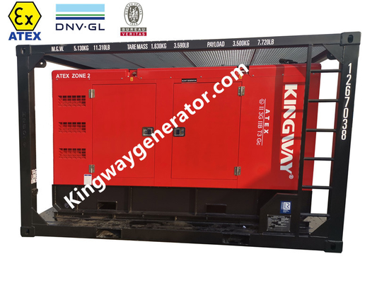 Компрессор воздуха 750CFM двигателя дизеля Sullair зоны 2 Kingway ATEX давление 10,3 Адвокатур