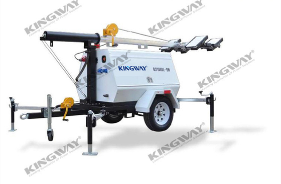 Генератор 1500RPM 1800RPM 15KW установленный трейлером дизельный вне пользы