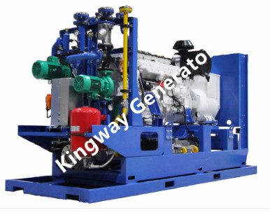 Газовый двигатель 100KW 125KVA Cummins с жарой и электрической системой теплоэлектроцентрали