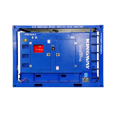 186 CFM 100 PSI ATEX Зона 2 Взрывозащищенный воздушный компрессор Sullair с подъемной рамой DNV