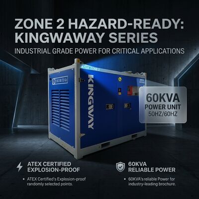 Контейнерный компрессор воздуха для дизельных двигателей зоны ATEX 2 с рамой DNV
