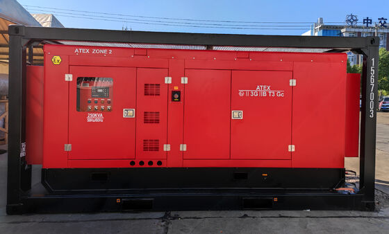 Дизель-генератор Kingway ATEX Zone 2 взрывозащищенный контейнерный мощностью 1000 кВА с системой удаленного мониторинга